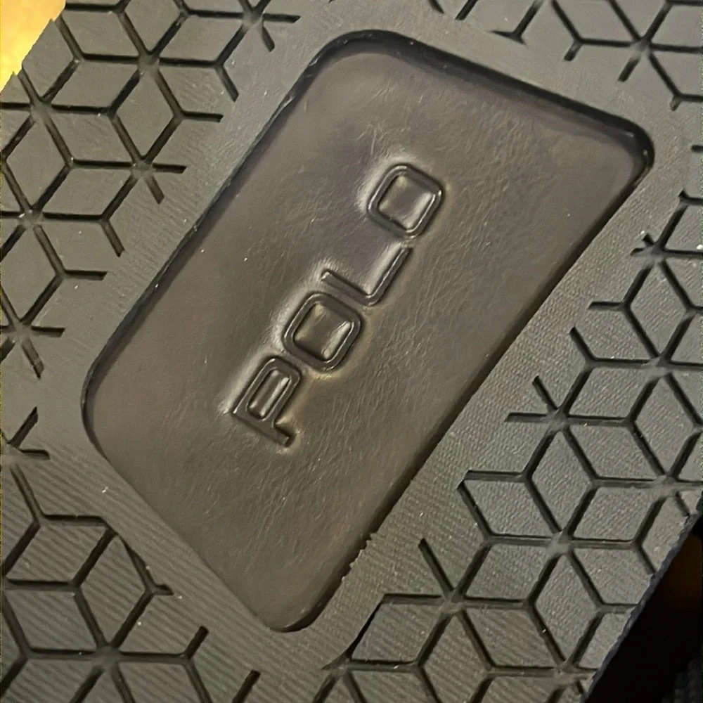 Polo Ralph Lauren Cayson Navy Blue Slides Sandals Shoes new Mens Sizes - Picture 11 of 13